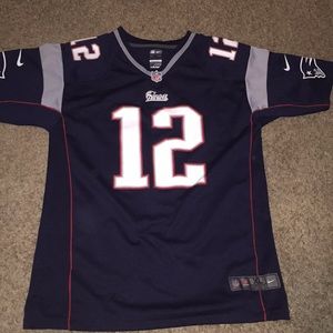 YOUTH XL TOM BRADY JERSEY OFFICIAL